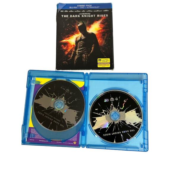 The Dark Knight Rises 2012 (Blu-ray/DVD Combo+UltraViolet Digital Copy) Batman - Picture 4 of 4
